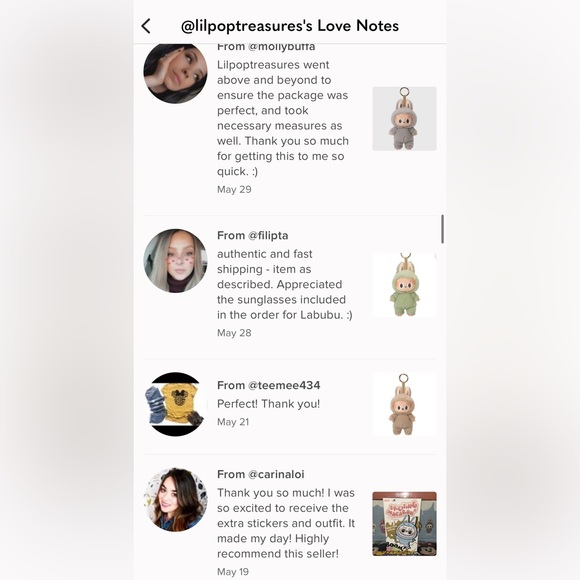 Labubu fashion clothing set - Picture 3 of 8